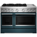  KitchenAid 48-inch Freestanding Commercial-Style Dual-Fuel Range with Griddle KFDD948SAG IMAGE 1