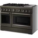  KitchenAid 48-inch Freestanding Commercial-Style Dual-Fuel Range with Griddle KFDD948SBE IMAGE 4