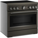 KitchenAid 36-inch Freestanding Induction Range with 6 Elements KFIS936SBE IMAGE 3