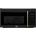  Forno 30-Inch, 1.5 cu.ft Over the Range Convection Microwave FOTR3038-30BLK IMAGE 1