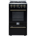  Forno Lamazze 20" Freestanding Gas Range FFSGS6265-20BLK IMAGE 1