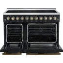  Forno 48-inch Freestanding Electric Range with True European Convection Technology FFSEL6011-48BLK IMAGE 2