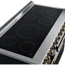  Forno 48-inch Freestanding Electric Range with True European Convection Technology FFSEL6011-48BLK IMAGE 7