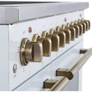  Forno 48-inch Freestanding Electric Range with True European Convection Technology FFSEL6011-48WHT IMAGE 6