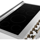  Forno 48-inch Freestanding Electric Range with True European Convection Technology FFSEL6011-48WHT IMAGE 8