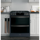 GE Profile 30-inch Slide-in Gas Range with Wi-Fi Connect PGS960FELDSPGS960FELDS