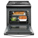 Whirlpool 30-inch, Slide-in Electric Range with Frozen Bake™ Technology WEC310S0FSWEC310S0FS