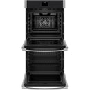 GE 27-inch Built-in Double Wall Oven with True European Convection Technology JKD5000SVSSJKD5000SVSS