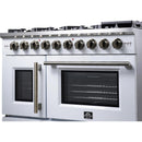  Forno Capriasca 48" Freestanding French Door Gas Range FFSGS6460-48WHT IMAGE 10