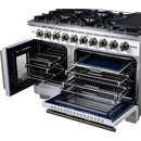  Forno Capriasca 48" Freestanding French Door Gas Range FFSGS6460-48WHT IMAGE 14
