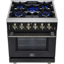  Forno Massimo 30" Freestanding Gas Range FFSGS6239-30BLK IMAGE 12