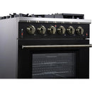  Forno Massimo 30" Freestanding Gas Range FFSGS6239-30BLK IMAGE 5