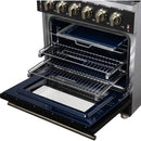  Forno Massimo 30" Freestanding Gas Range FFSGS6239-30BLK IMAGE 8