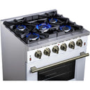  Forno Massimo 30" Freestanding Gas Range FFSGS6239-30WHT IMAGE 12
