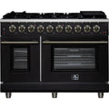  Forno Massimo 48-inch Freestanding Gas Range FFSGS6239-48BLK IMAGE 1