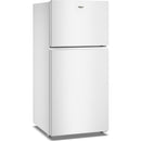  Whirlpool 29.5-inch, 19.3 cu. ft. Top Freezer Refrigerator with Total Coverage Cooling WRTX3019SW IMAGE 2