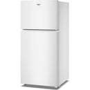  Whirlpool 29.5-inch, 19.3 cu. ft. Top Freezer Refrigerator with Total Coverage Cooling WRTX3019SW IMAGE 3