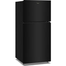  Whirlpool 29.5-inch, 19.3 cu. ft. Top Freezer Refrigerator with Total Coverage Cooling WRTX3019SB IMAGE 2