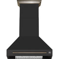  Forno 30-inch Aria Wall-Mounted Range Hood FRHWM5095-30BLK IMAGE 1