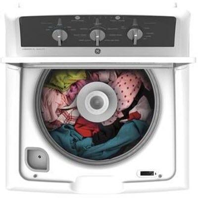(GTW525ACPWB) GE 4.2 cu.ft. Top Loading Washer with Heavy Duty Agitator GTW525ACPWB