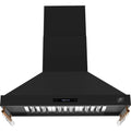  Forno 48-inch Venezia Wall-Mounted Range Hood with Touch Controls and Baffle Filters FRHWM5503-48BLK IMAGE 1