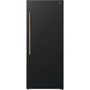 Black with Antique Brass