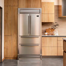  Forno 36-inch, 19.2 cu. ft. Built-in French Four-Door Refrigerator with Multi Air Cooling FFRBI1820-40MG IMAGE 20