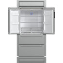  Forno 36-inch, 19.2 cu. ft. Built-in French Four-Door Refrigerator with Multi Air Cooling FFRBI1820-40MG IMAGE 2