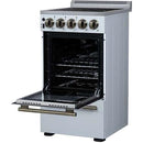  Forno 20-inch Freestanding Electric Range FFSEL6052-20WHT IMAGE 8