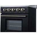  Forno 24-inch Freestanding Electric Range with Convection Technology FFSEL6069-24BLK IMAGE 11