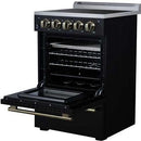  Forno 24-inch Freestanding Electric Range with Convection Technology FFSEL6069-24BLK IMAGE 12