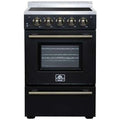  Forno 24-inch Freestanding Electric Range with Convection Technology FFSEL6069-24BLK IMAGE 1