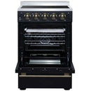  Forno 24-inch Freestanding Electric Range with Convection Technology FFSEL6069-24BLK IMAGE 3