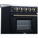  Forno 24-inch Freestanding Electric Range with Convection Technology FFSEL6069-24BLK IMAGE 8
