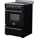  Forno 24-inch Freestanding Electric Range with Convection Technology FFSEL6069-24BLK IMAGE 9