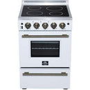  Forno 24-inch Freestanding Electric Range with Convection Technology FFSEL6069-24WHT IMAGE 2