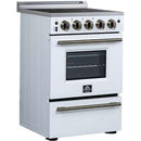  Forno 24-inch Freestanding Electric Range with Convection Technology FFSEL6069-24WHT IMAGE 5