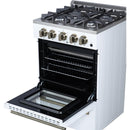  Forno 24-inch Freestanding Gas Range with Convection Technology FFSGS6272-24WHT IMAGE 14