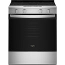  Whirlpool 30-inch Slide-in Electric Range with Wi-Fi WSES3330TS IMAGE 1