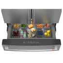 Café 36-inch 28.7 cu. ft. French 4-Door Refrigerator CGE29DP2TS1