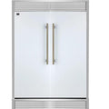  Forno 60-inch, 27.2 cu. ft. Built-in Convertible Refrigerator/Freezer with Trim Kit FFFFD1722-60SG-WHT IMAGE 1
