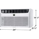  Frigidaire 8,000 BTU Through the Wall Room Air Conditioner FHTC083WB1 IMAGE 4