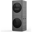  Whirlpool 24-in Compact ENERGY STAR® Certified Ventless Heat Pump Laundry Tower with Washer and Electric Dryer WFH5424SJ IMAGE 2