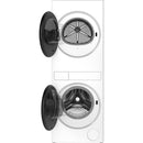  Whirlpool 24-in Compact ENERGY STAR® Certified Ventless Heat Pump Laundry Tower with Washer and Electric Dryer WFH5424SW IMAGE 2