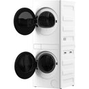  Whirlpool 24-in Compact ENERGY STAR® Certified Ventless Heat Pump Laundry Tower with Washer and Electric Dryer WFH5424SW IMAGE 3