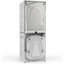  Whirlpool 24-in Compact ENERGY STAR® Certified Ventless Heat Pump Laundry Tower with Washer and Electric Dryer WFH5424SW IMAGE 7