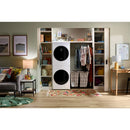  Whirlpool 24-in Compact ENERGY STAR® Certified Ventless Heat Pump Laundry Tower with Washer and Electric Dryer WFH5424SW IMAGE 9