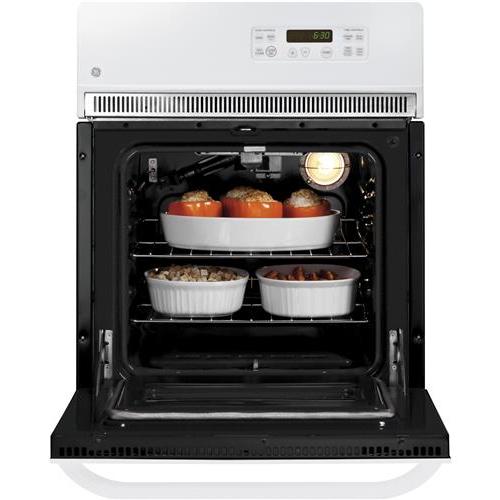 GE 24-inch, 2.7 cu. ft. Built-in Single Wall Oven JRP20WJWW IMAGE 4