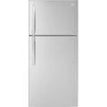  GE 30-inch, 18.3 cu. ft. Freestanding Top Freezer Refrigerator GTE18NSWRSS IMAGE 1
