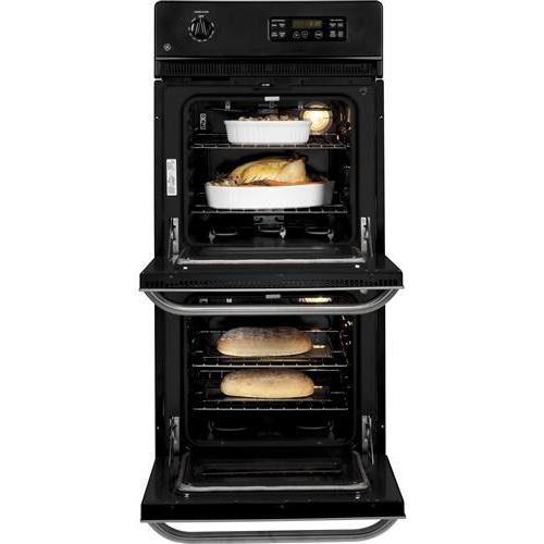 GE 24-inch, 5.4 cu. ft. Built-in Double Wall Oven JRP28SKSS IMAGE 3